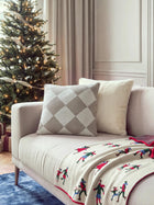 Christmas Cushion Ally Grey