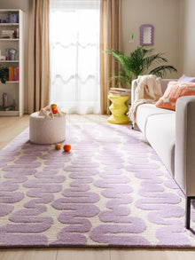 Teppich Ally Lila