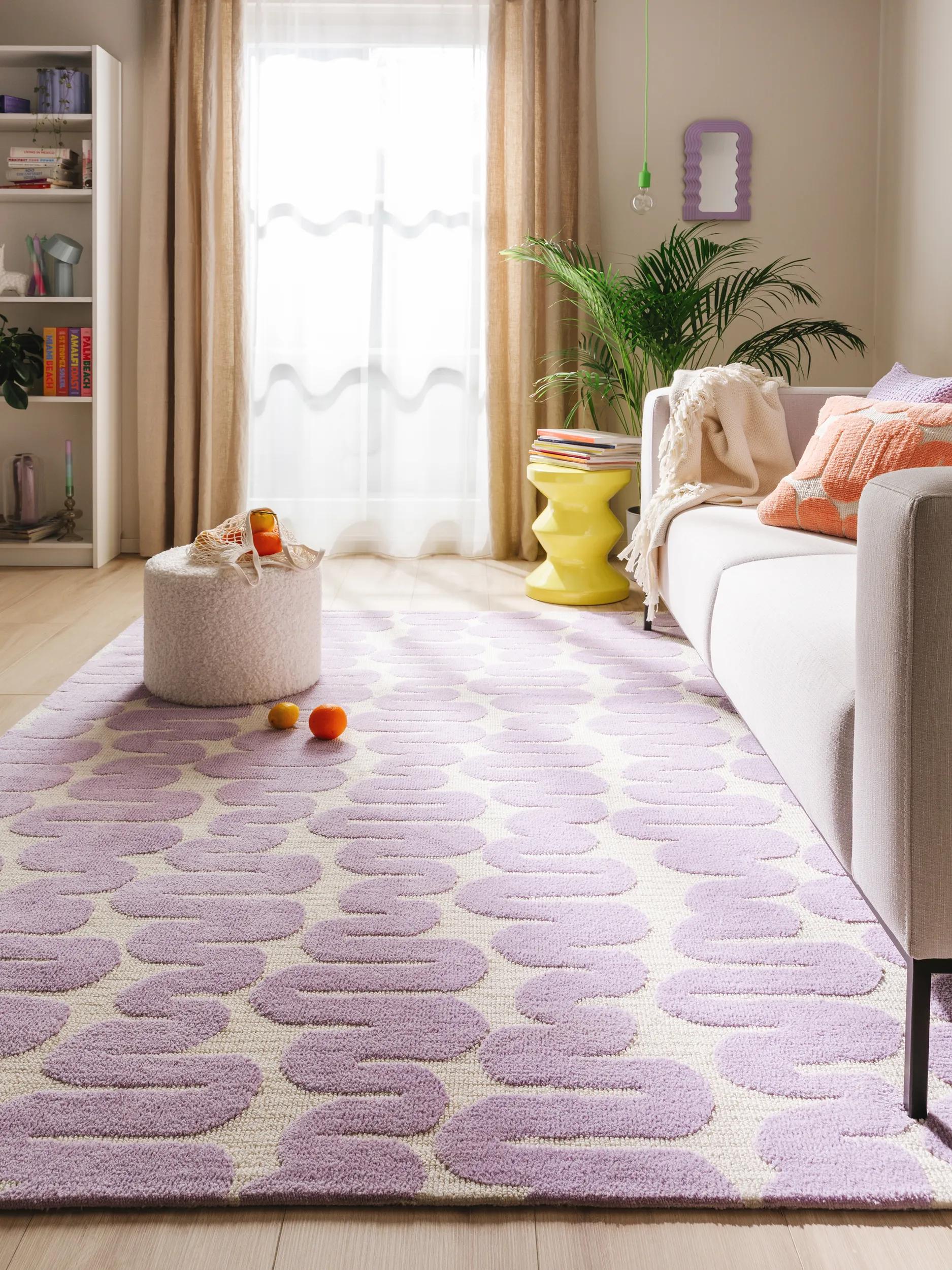 Teppich Ally Lila