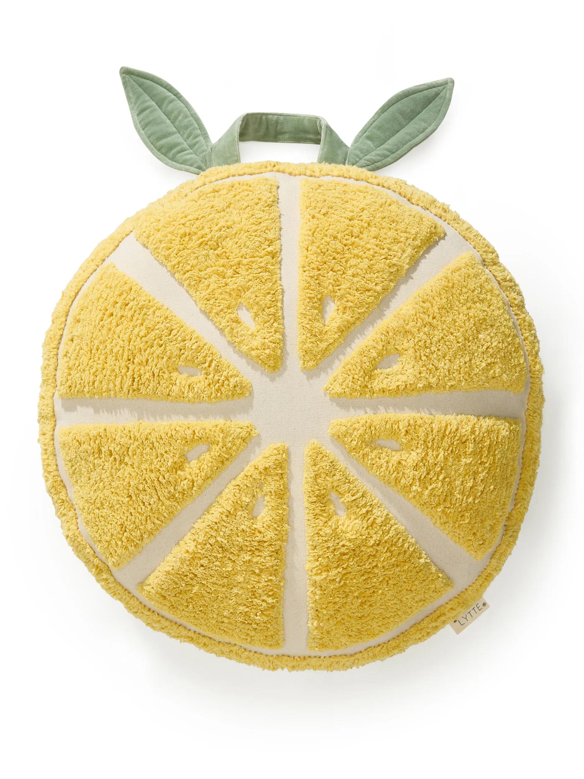 Floor Cushion Alma Yellow