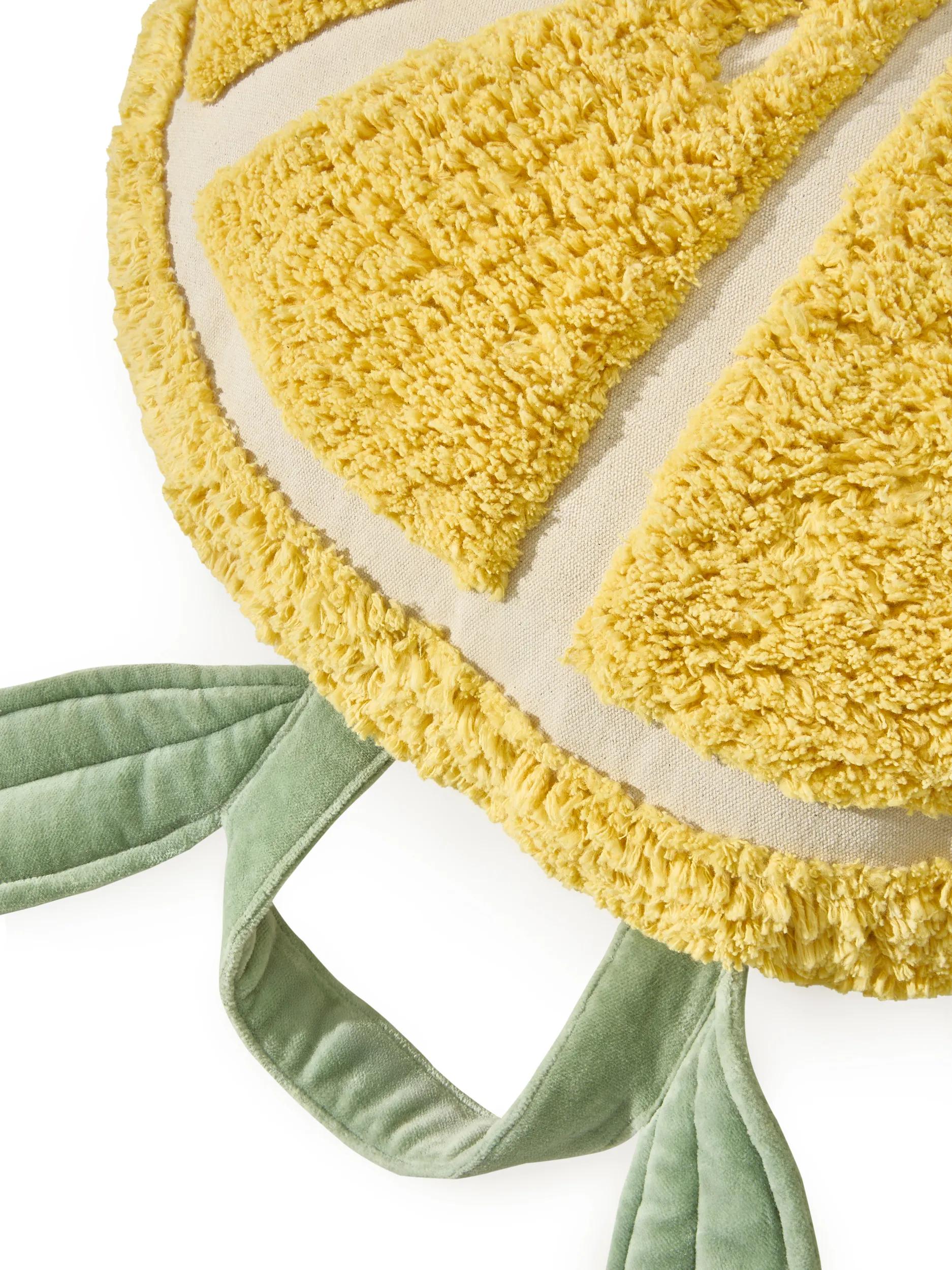 Floor Cushion Alma Yellow