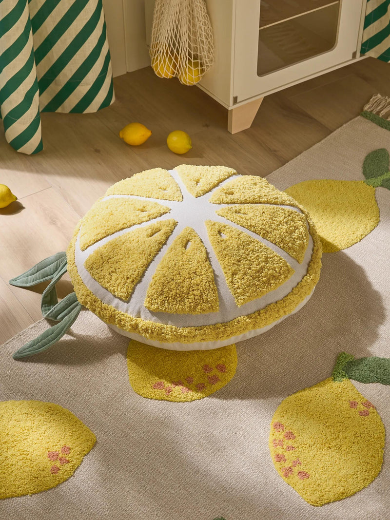 Floor Cushion Alma Yellow