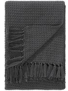 Cotton blanket Amalia Dark Grey