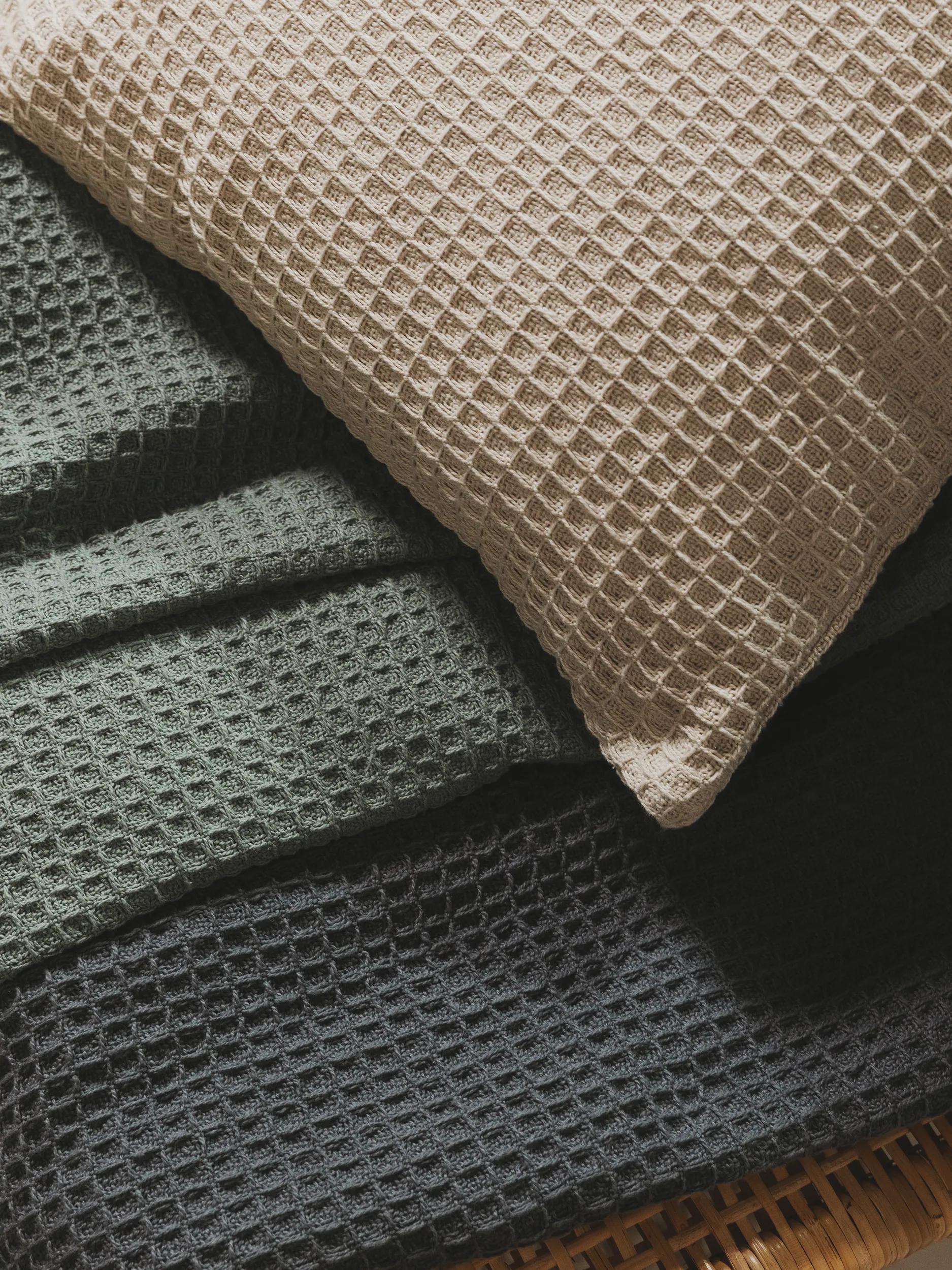 Cotton blanket Amalia Light Green