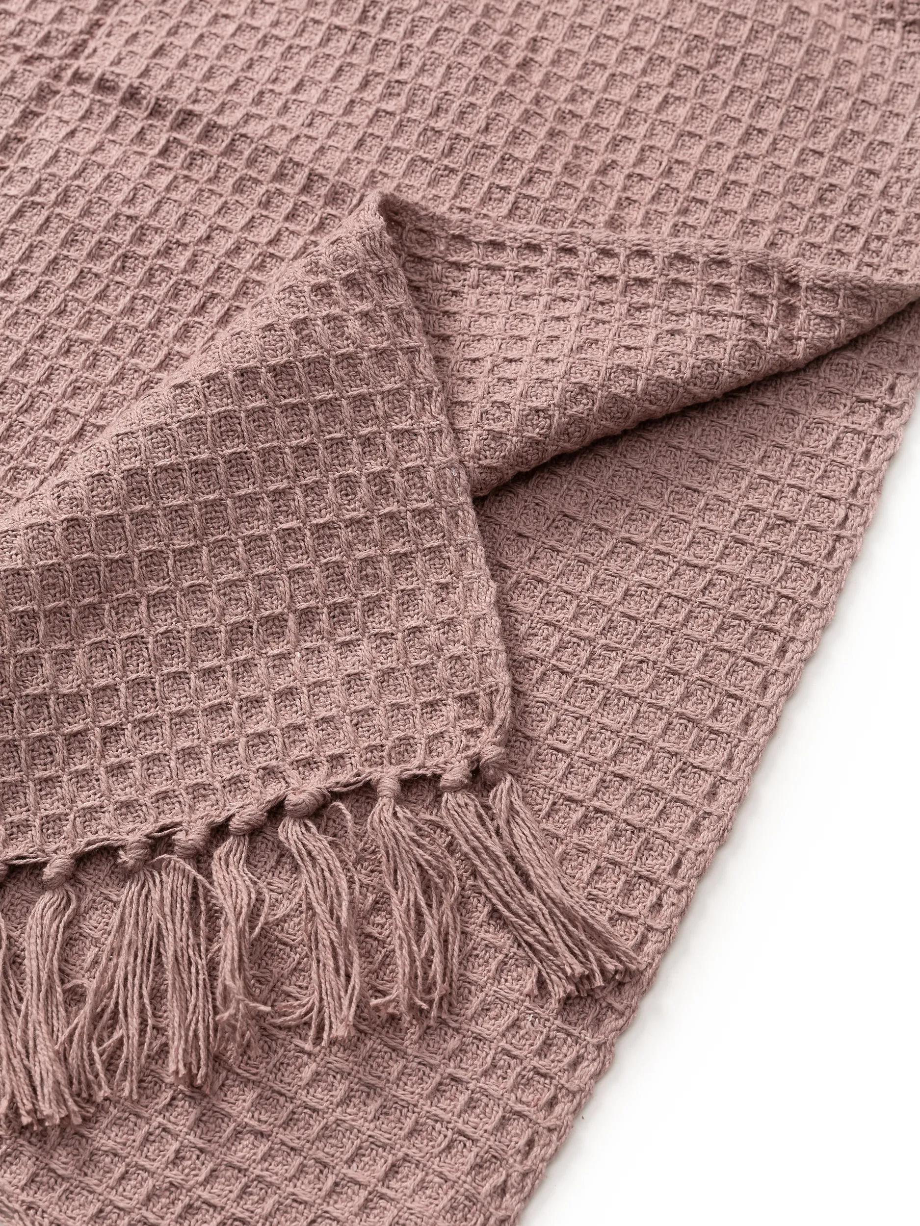 Cotton blanket Amalia Rose