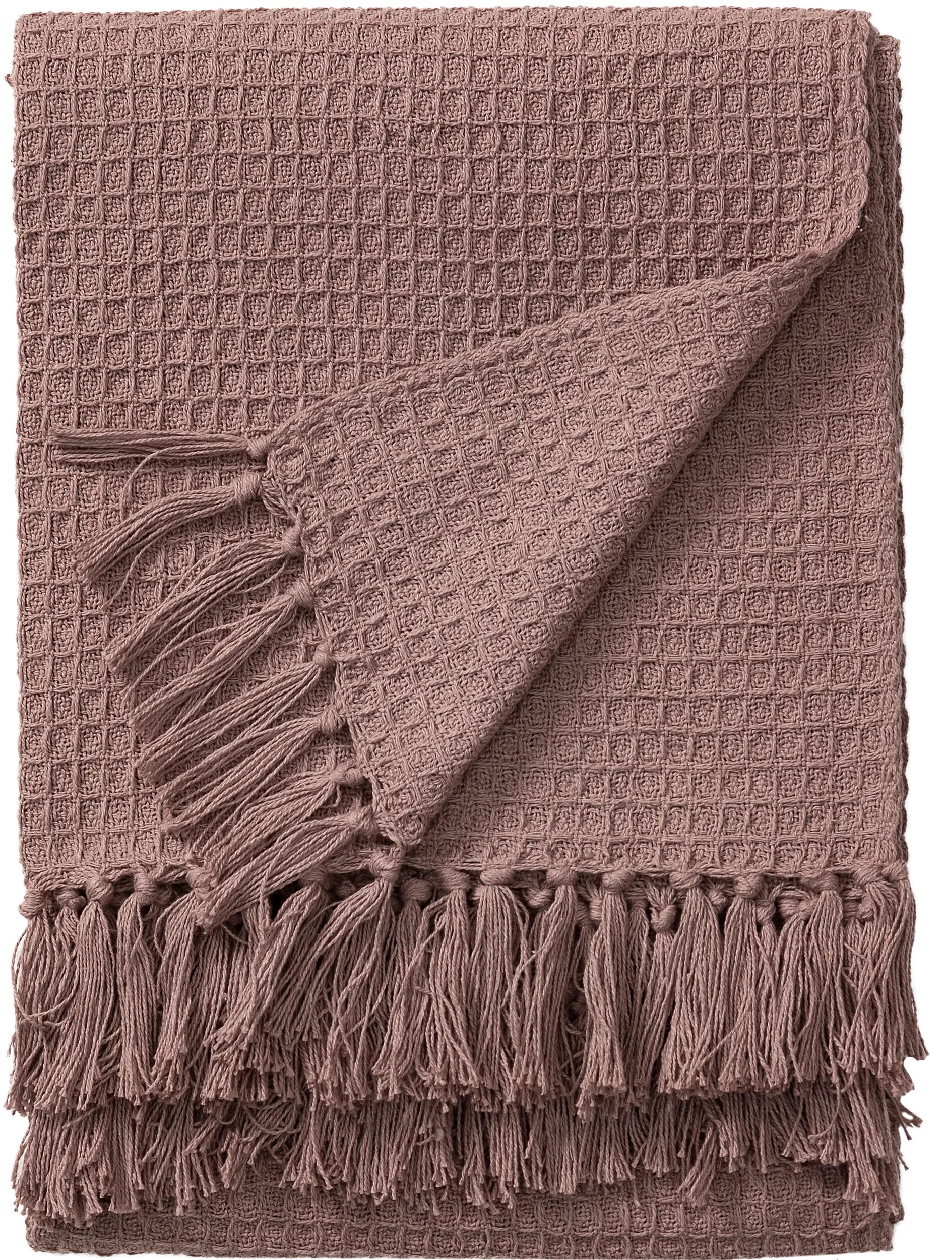 Cotton blanket Amalia Rose