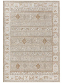 Alfombra para interior y exterior Andora crema/beige