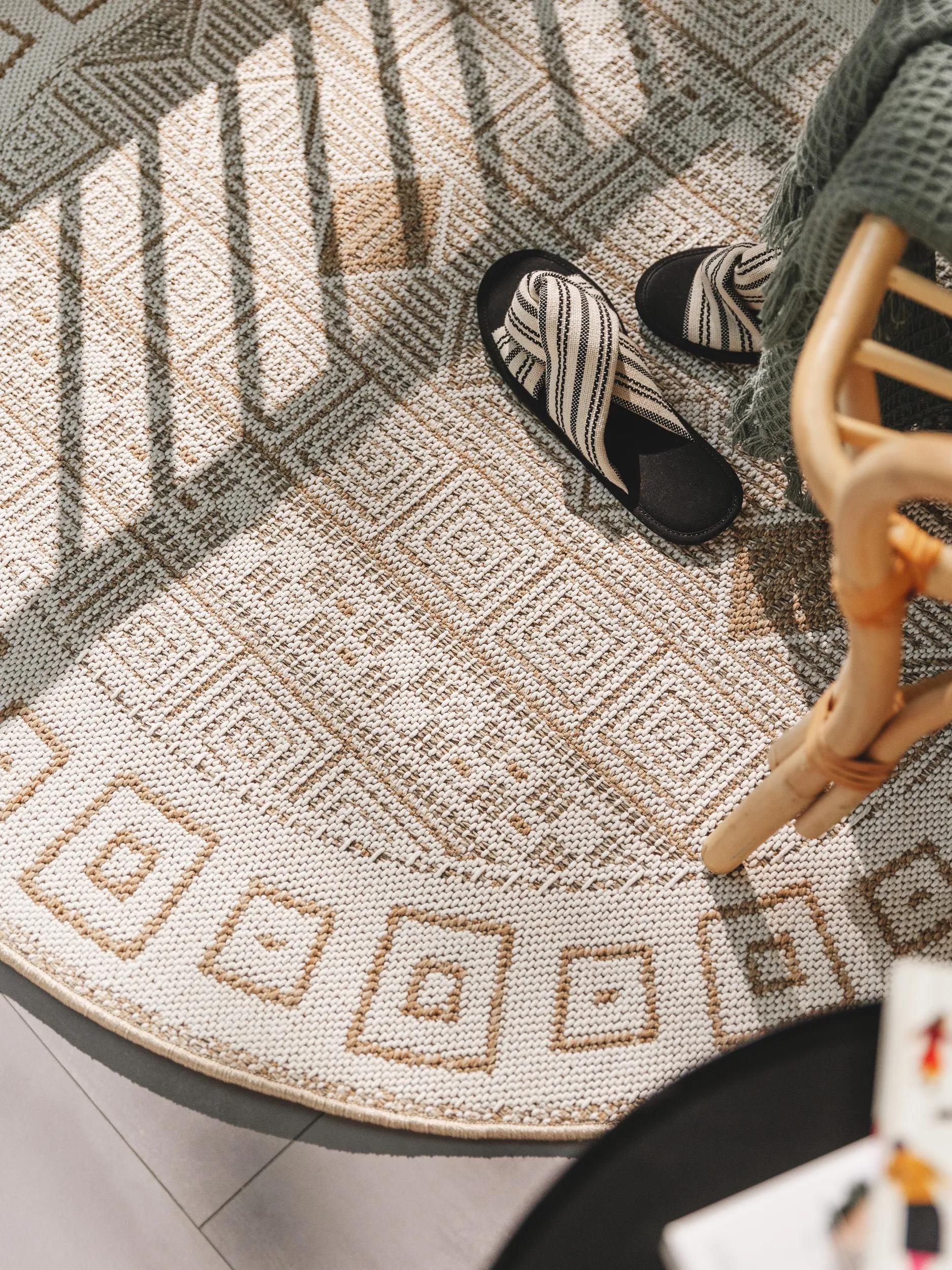 In- & Outdoor Rug Andora Cream/Beige