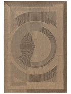 Alfombra para interior y exterior Andora beige/marrón