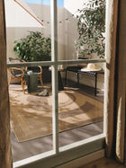 Alfombra para interior y exterior Andora beige/marrón