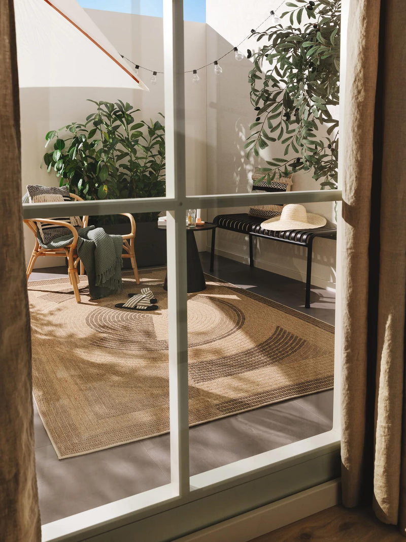 In- & Outdoor Rug Andora Beige/Brown