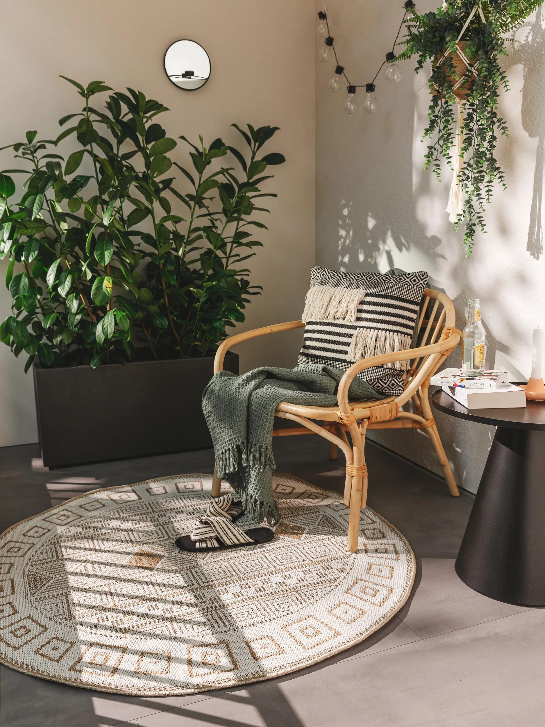 In- & Outdoor Rug Andora Cream/Beige