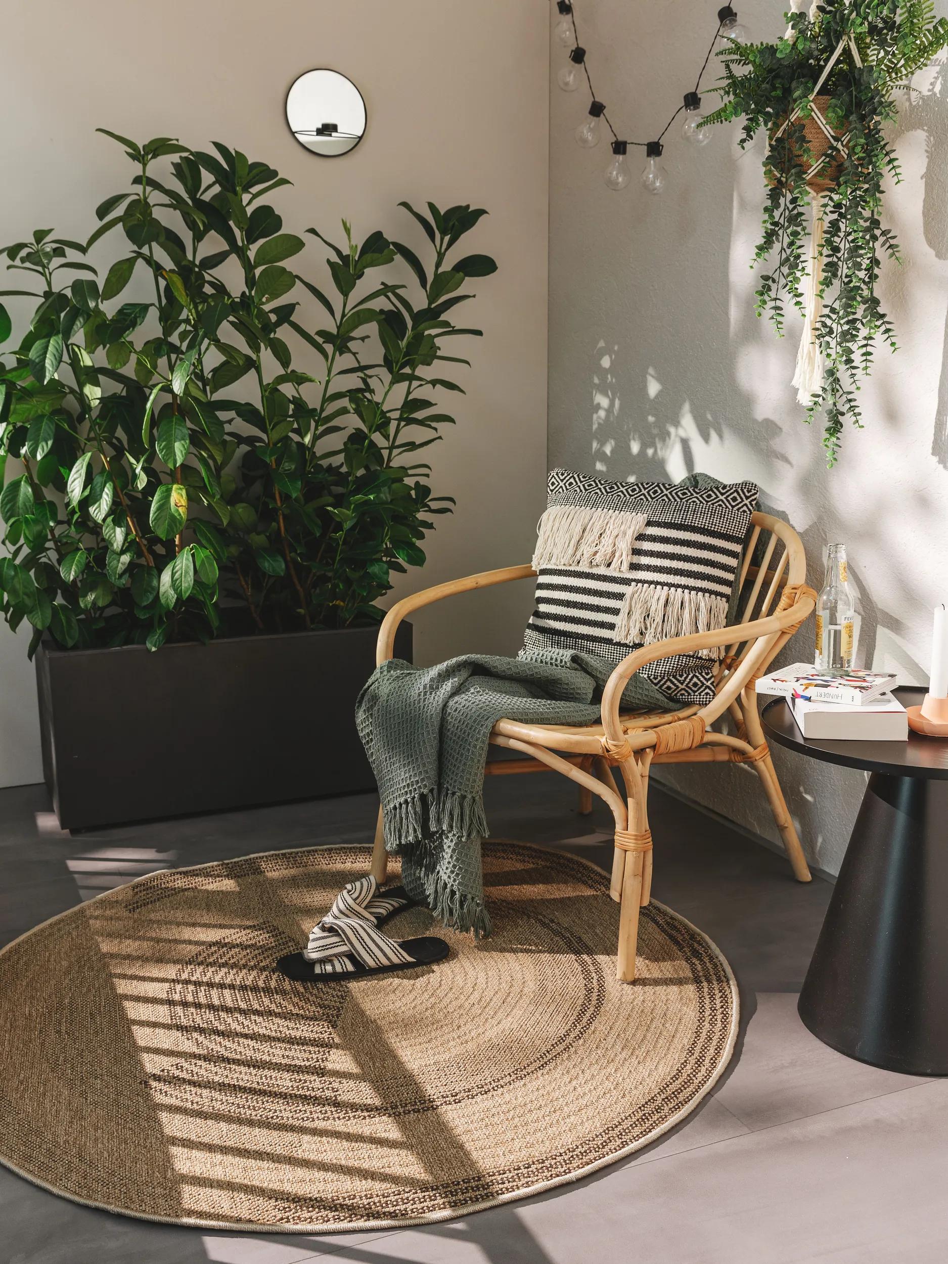 In- & Outdoor Rug Andora Beige/Brown