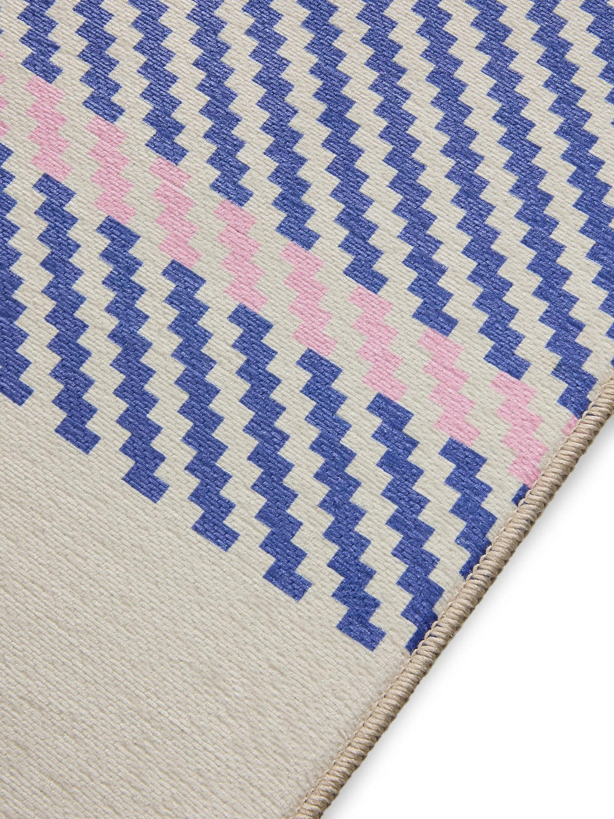 Washable Rug Angus Blue