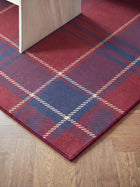 Washable Rug Angus Red