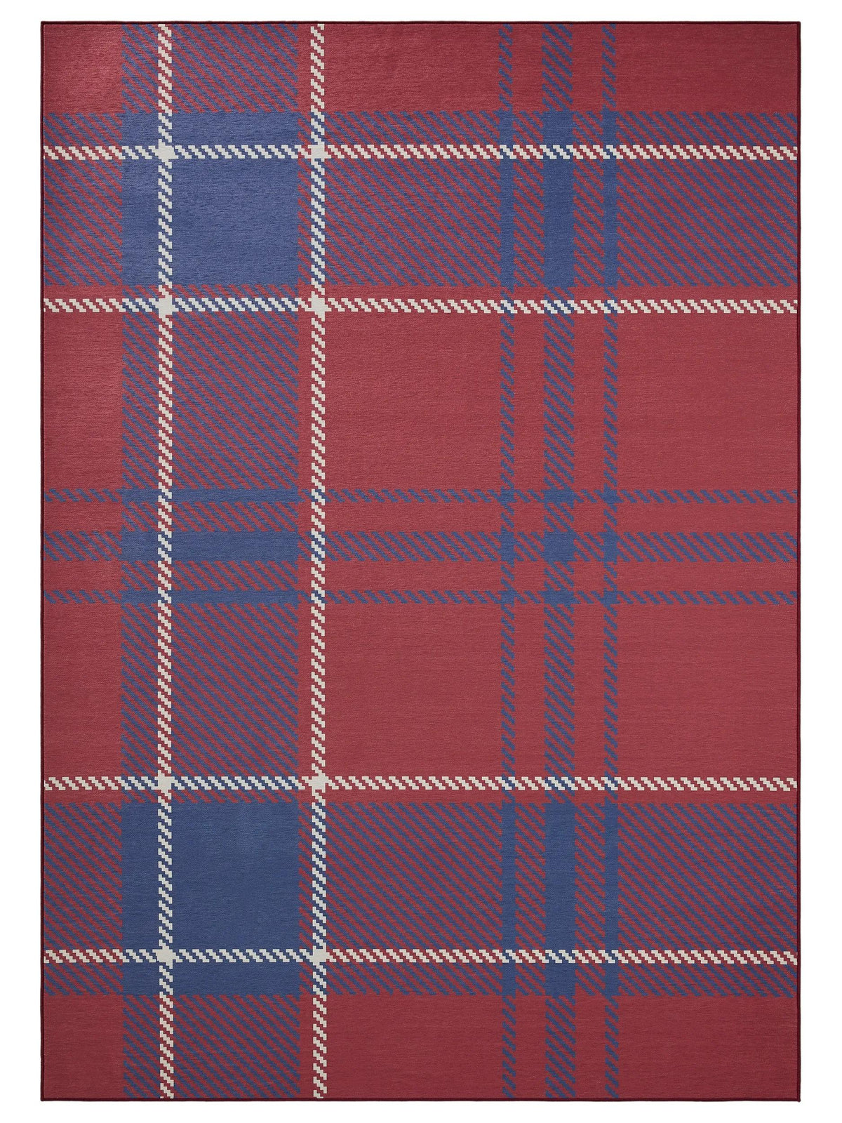 Washable Rug Angus Red