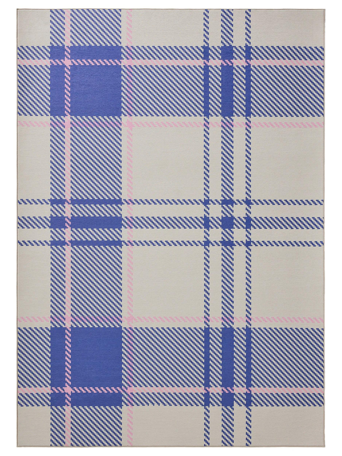Washable Rug Angus Blue