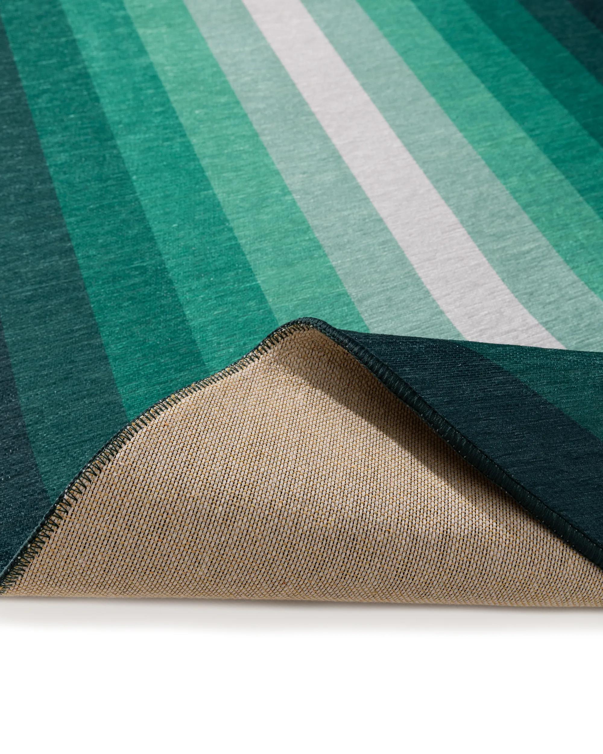 Flat Weave Rug Anko Green