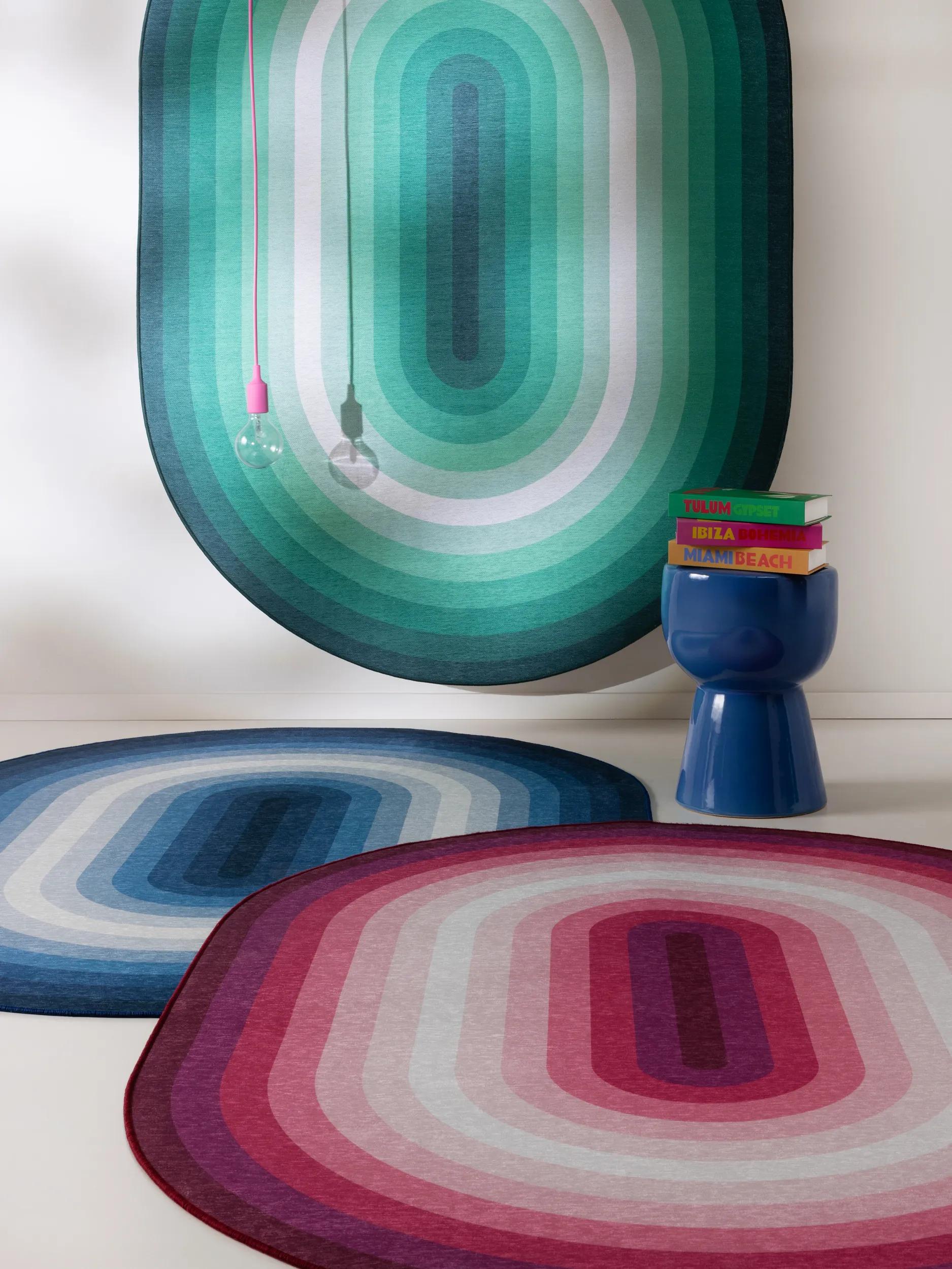Flat Weave Rug Anko Pink