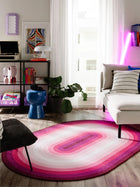 Flat Weave Rug Anko Pink