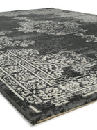 In- & Outdoor Rug Antique Black/White