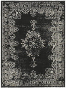 In- & Outdoor Rug Antique Black/White
