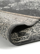 In- & Outdoor Rug Antique Black/White