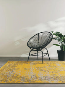 In- & Outdoor Rug Antique Yellow