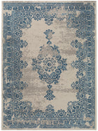 In- & Outdoor Rug Antique Beige/Blue