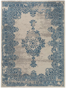 In- & Outdoor Rug Antique Beige/Blue