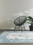 In- & Outdoor Rug Antique Beige/Blue