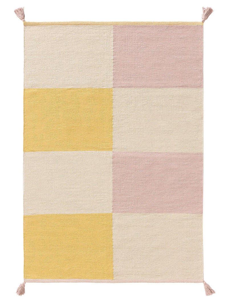 Kids rug Anton Multicolour/Yellow