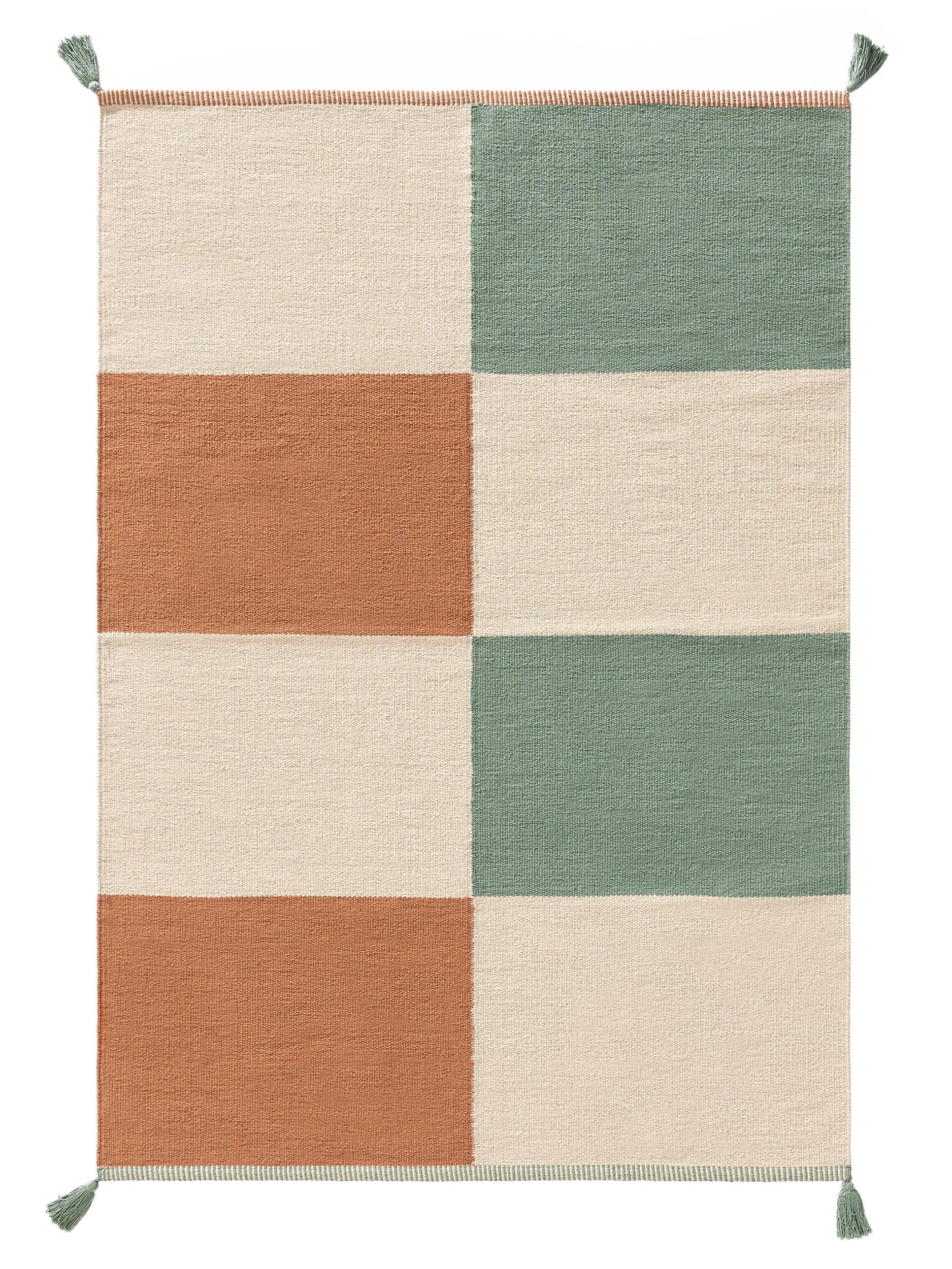 Kids rug Anton Multicolour/Green