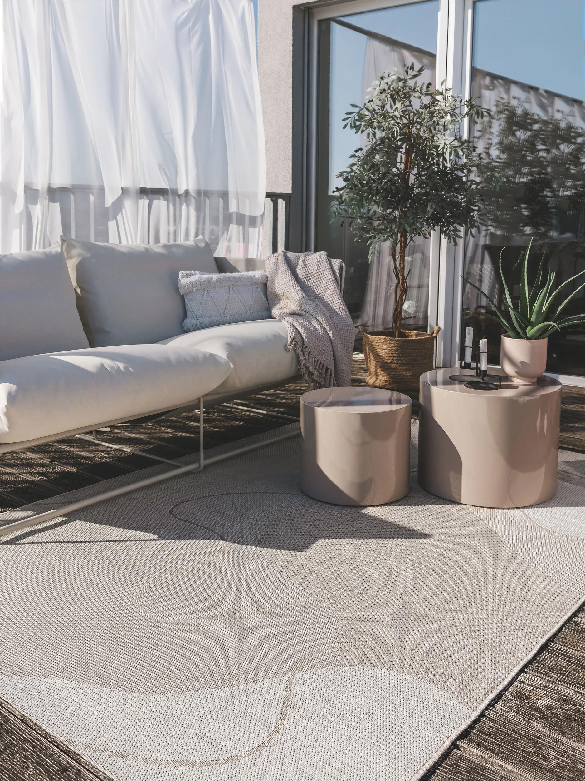 In- & Outdoor Rug Anuk Beige