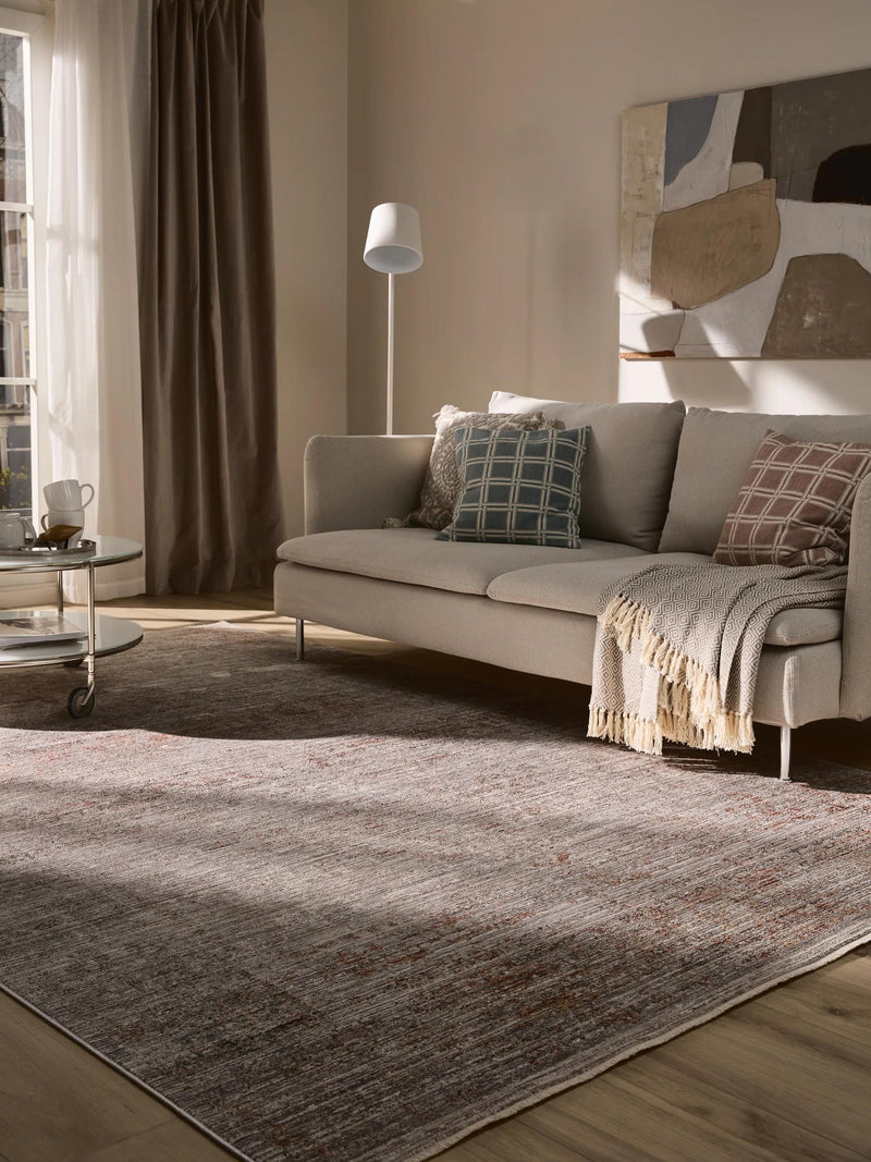 Rug Anwar Grau/Beige