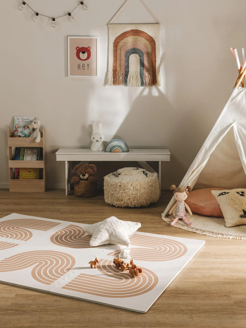 Tapis de jeu Archie Beige