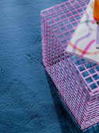 Shaggy rug Arlie Blue