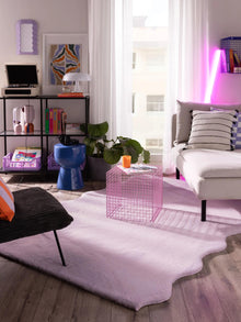Shaggy rug Arlie Purple