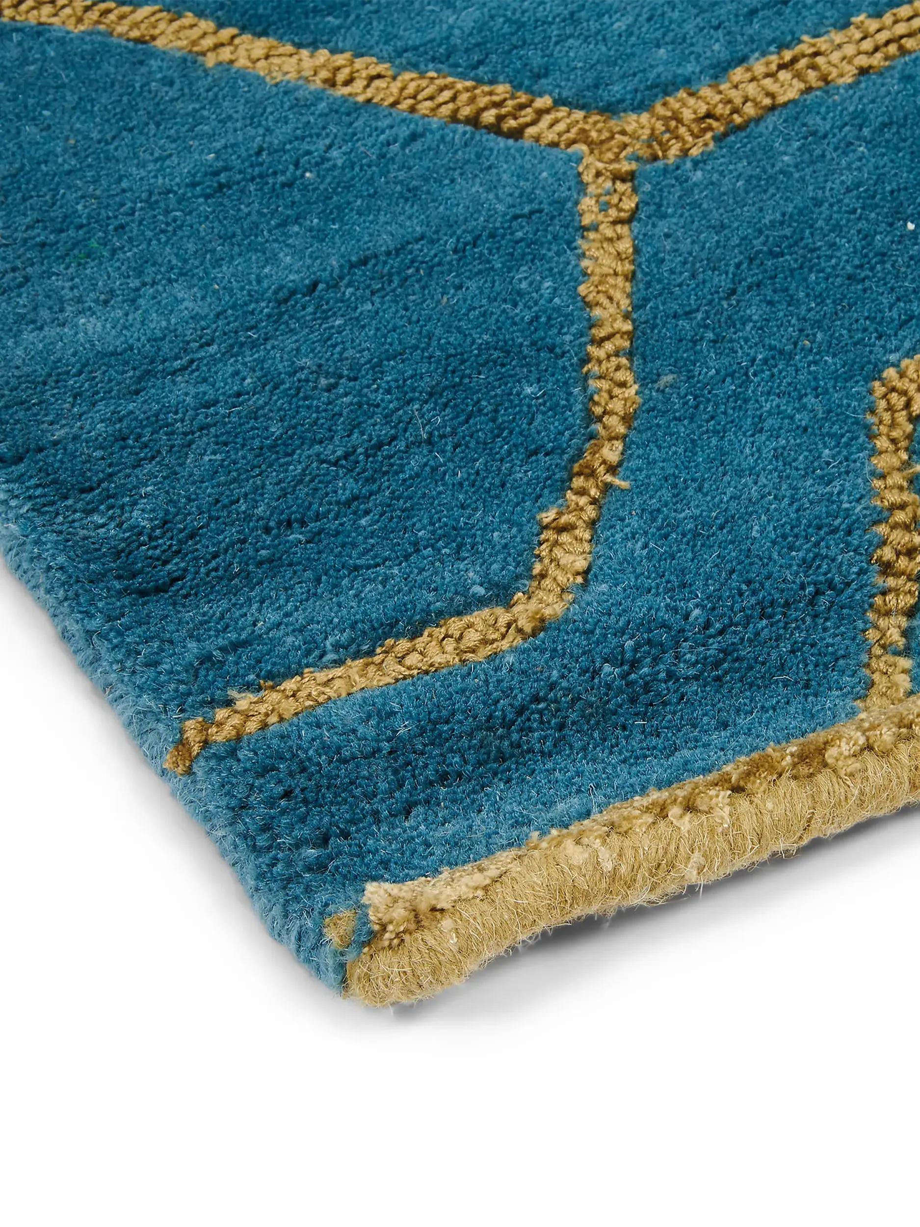 Wool Rug Arris Turquoise