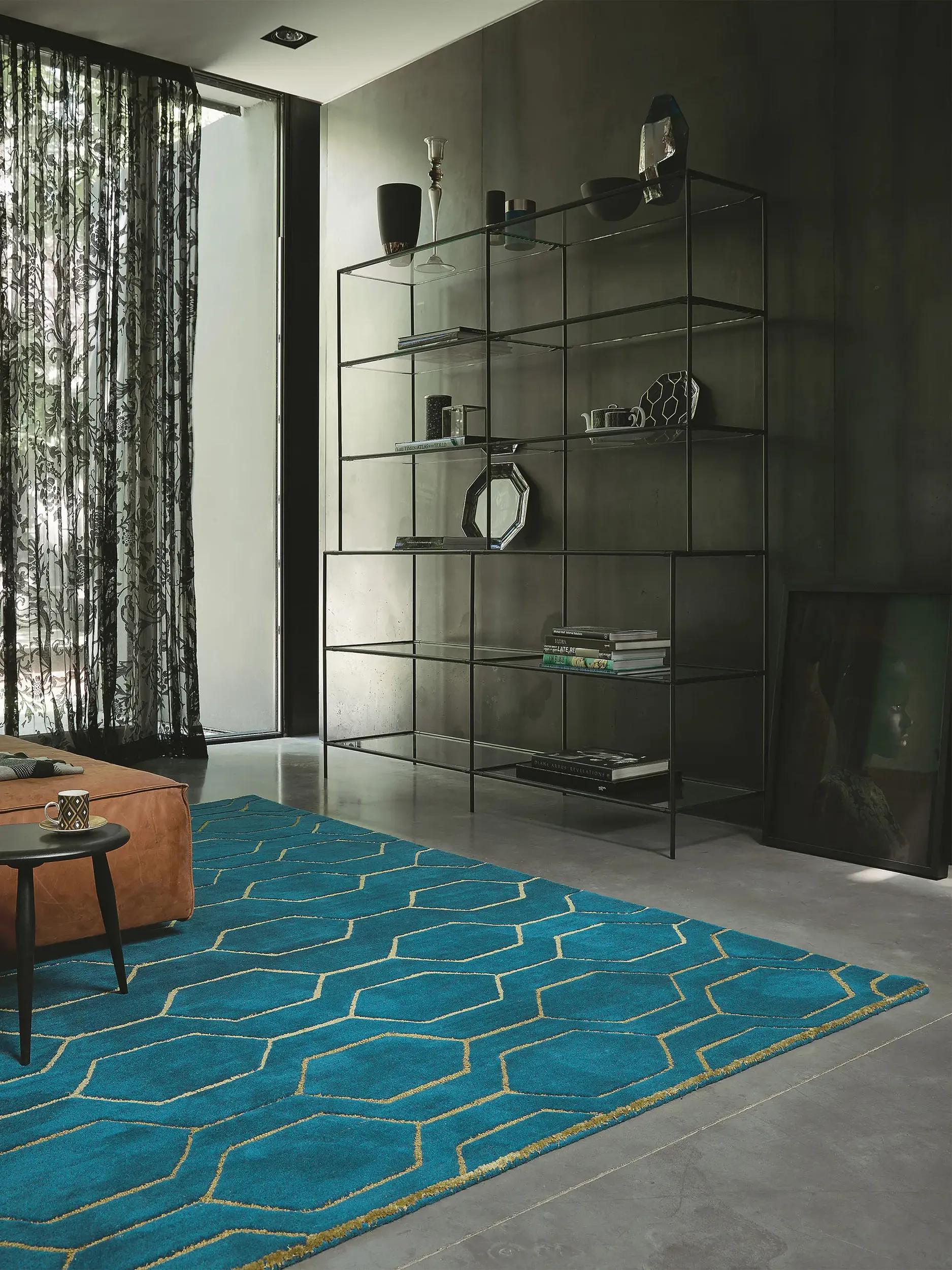 Wool Rug Arris Turquoise
