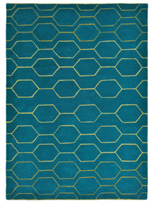 Wool Rug Arris Turquoise