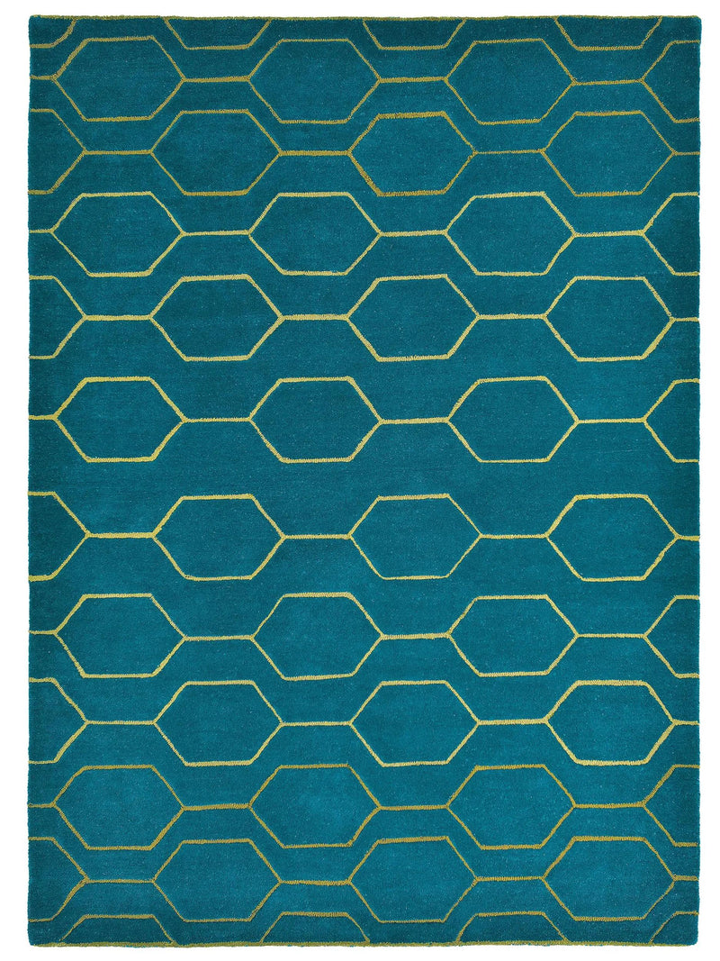 Wool Rug Arris Turquoise