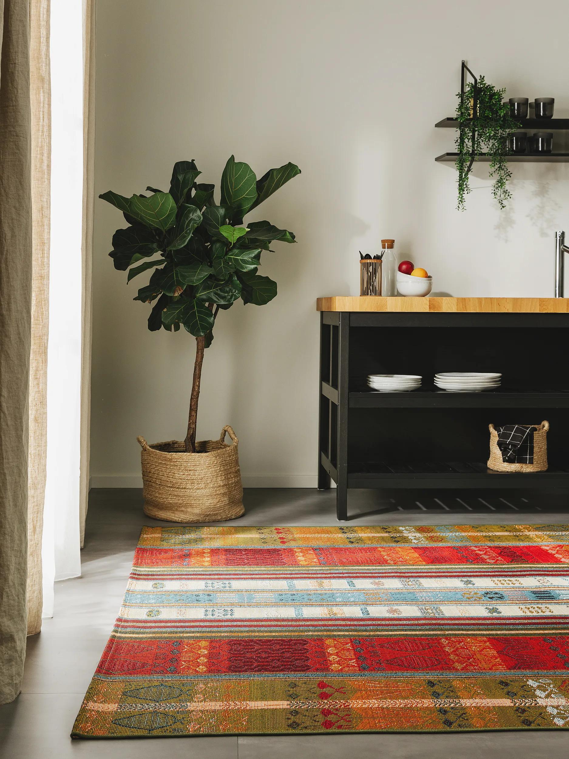 Tapis d'intérieur et d'extérieur Artis multicolore