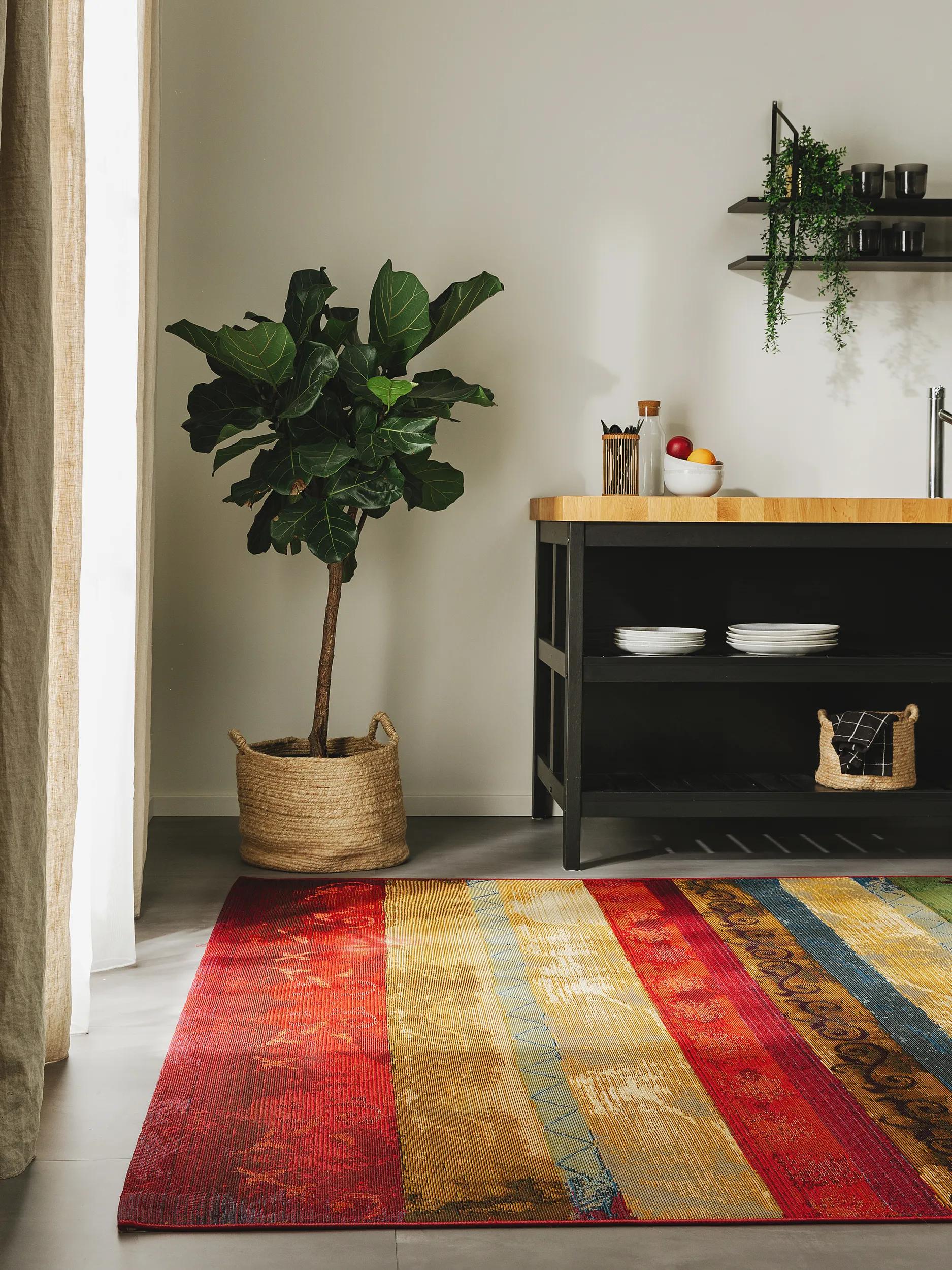 Tapis d'intérieur et d'extérieur Artis multicolore