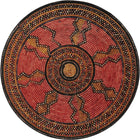 In- & Outdoor Round Rug Artis Red
