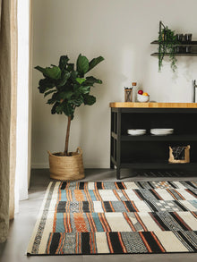 Tapis d'intérieur et d'extérieur Artis multicolore