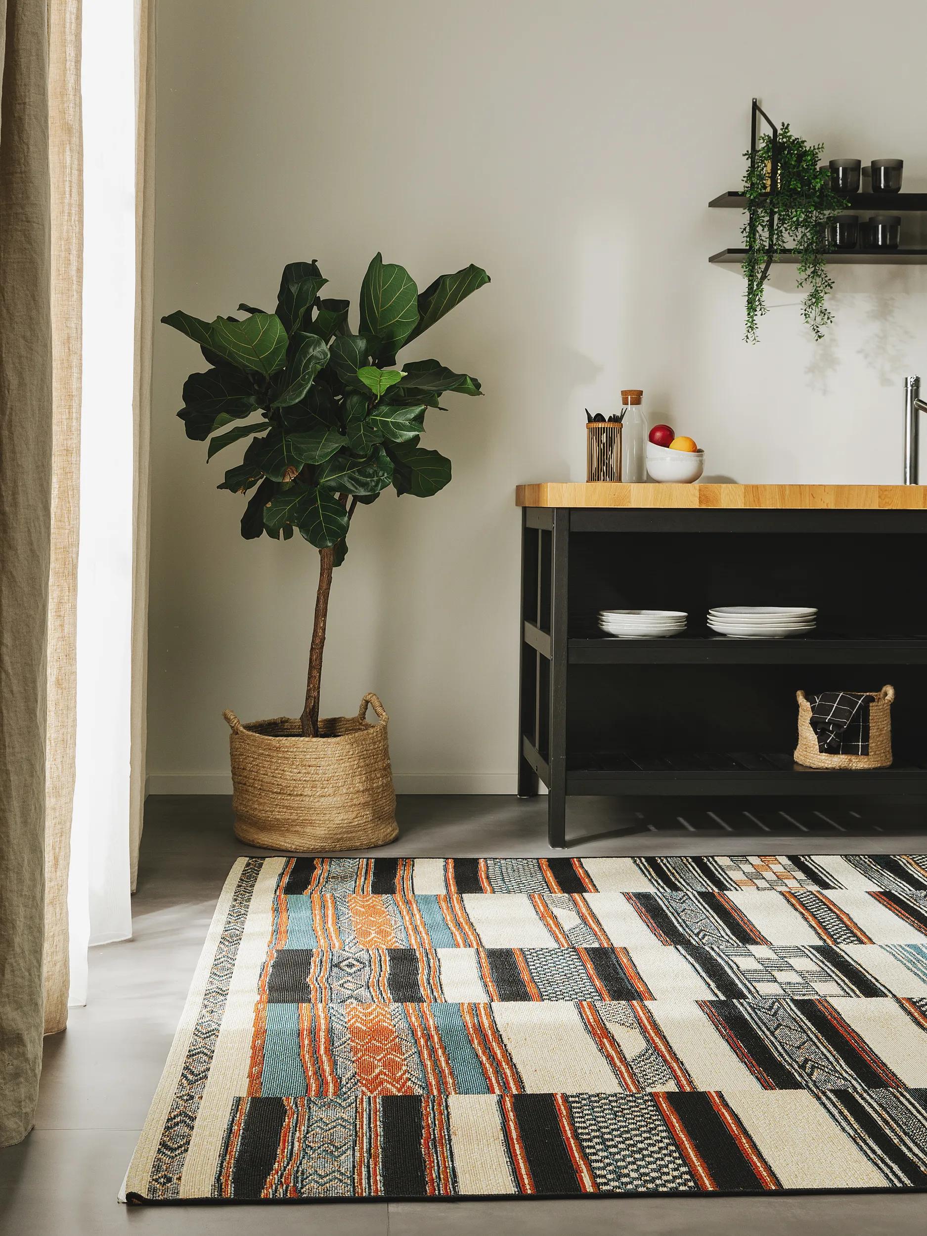Tapis d'intérieur et d'extérieur Artis multicolore