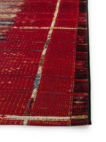 Alfombra de interior y exterior Artis multicolor/rojo