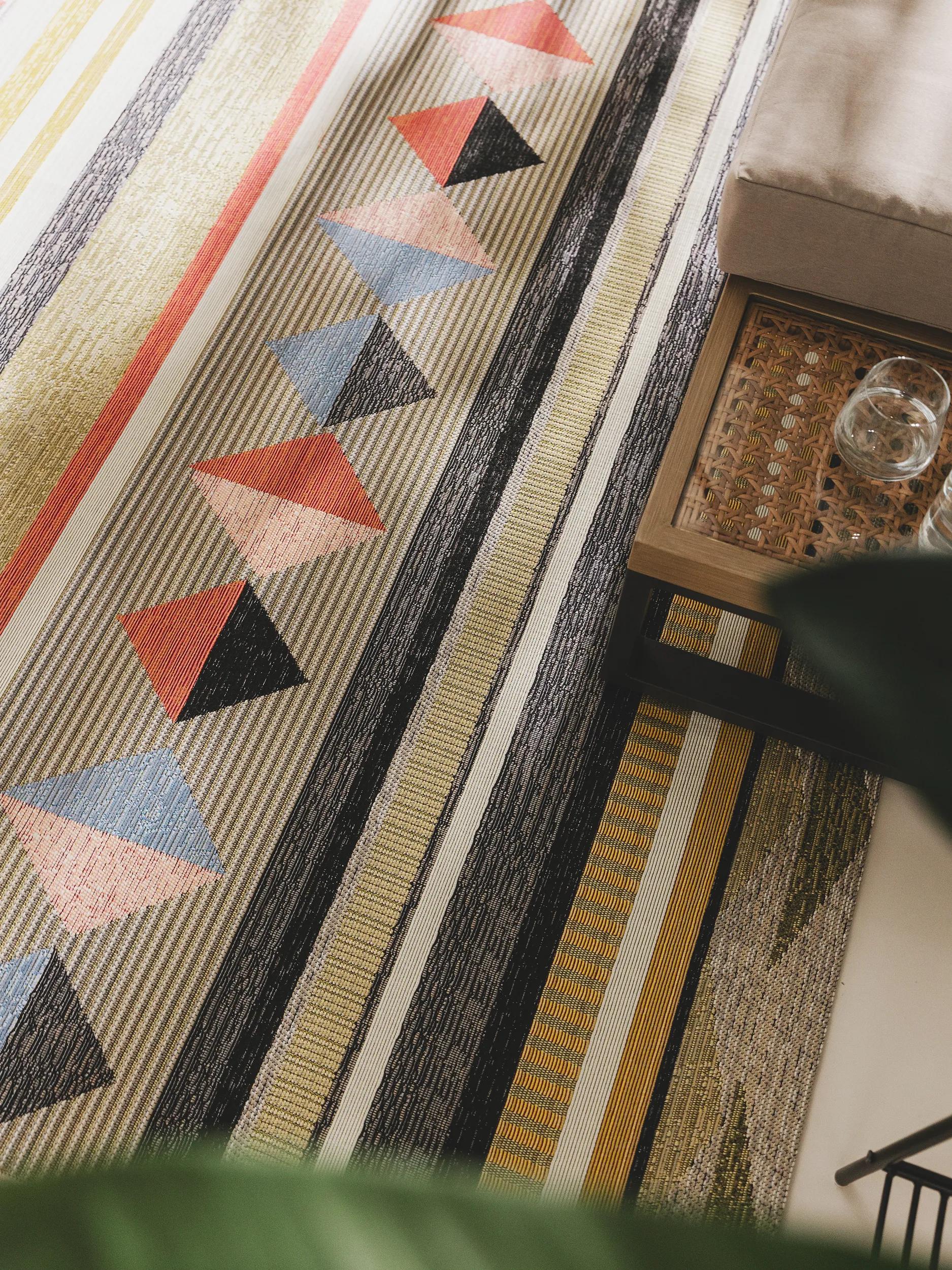 Tapis d'intérieur et d'extérieur Artis multicolore