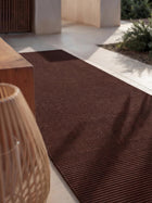 In- & Outdoor Runner Arvea Red/Brown